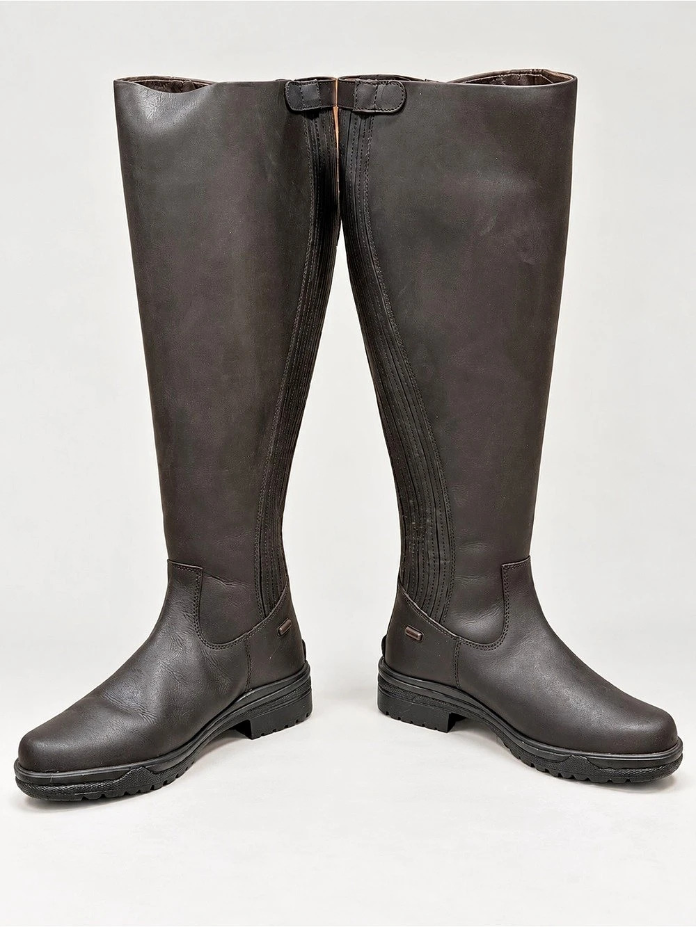 Fuller Fillies Yard Boot Leather- Dark Brown size 9